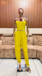 Sunshine Yellow Co-Ord Set – Effortless Chic for Every Occasion ☀️