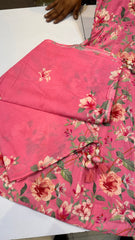 Rose Garden Floral Anarkali Suit Set