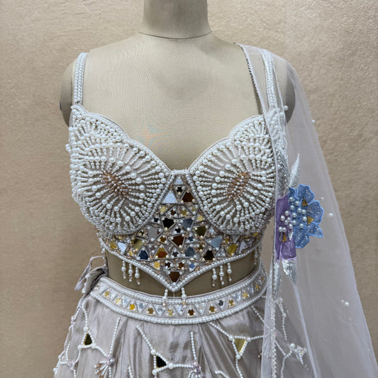 modern luxury lehenga